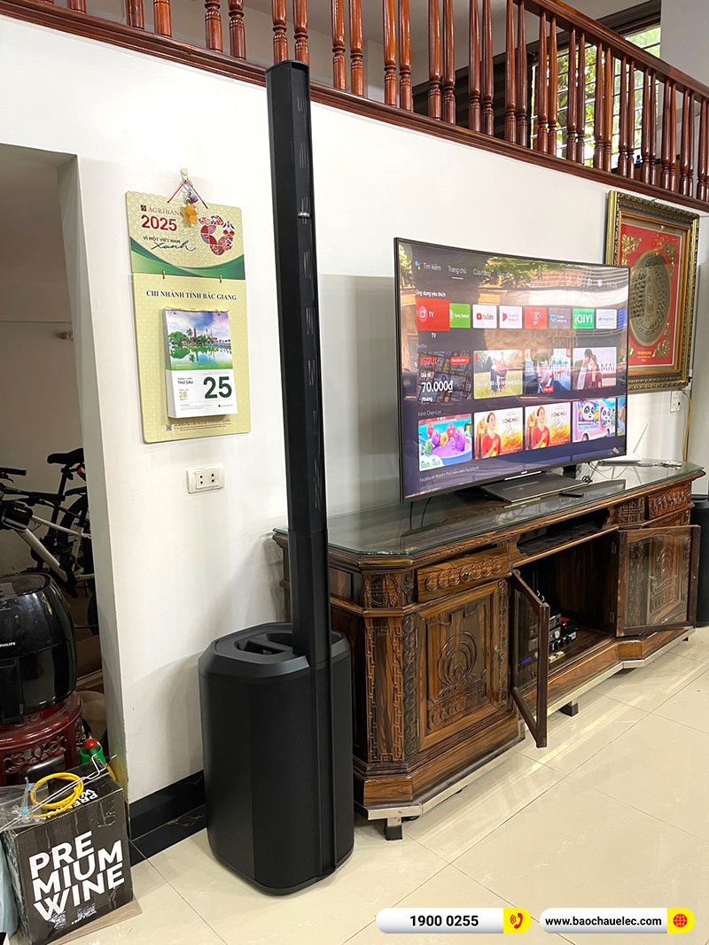 Lắp đặt dàn karaoke di động Bose