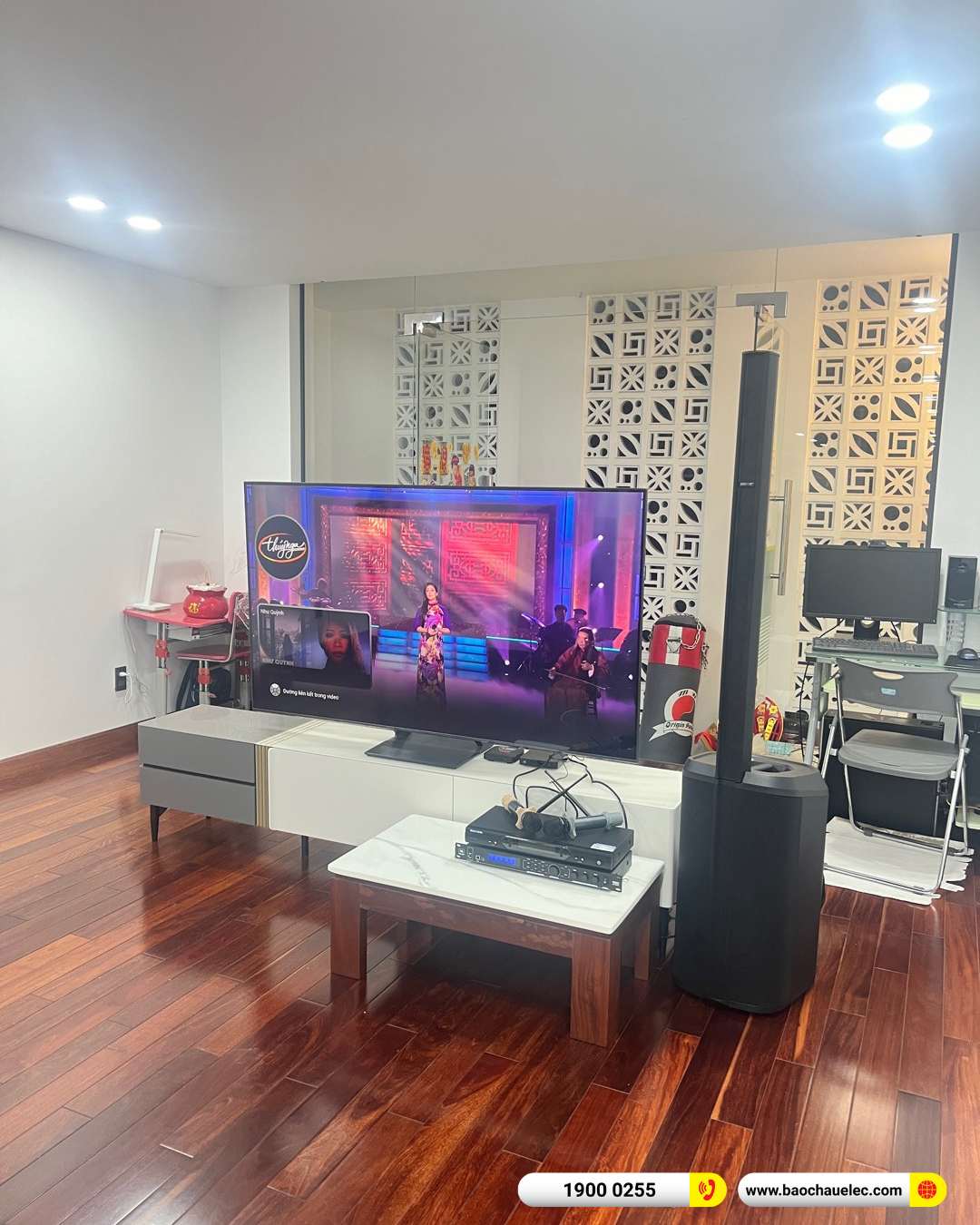 Lắp đặt dàn karaoke di động Bose gần 72tr cho anh Đại tại Buôn Ma Thuật