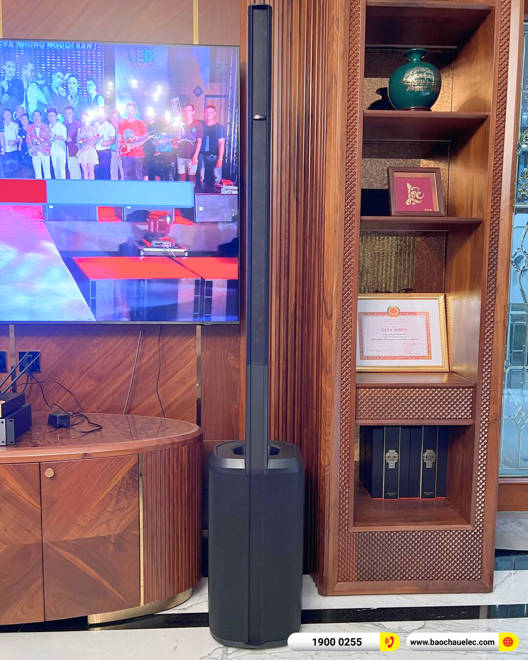 Lắp đặt dàn karaoke di động Bose hơn 120tr cho anh Thương tại Hải Phòng