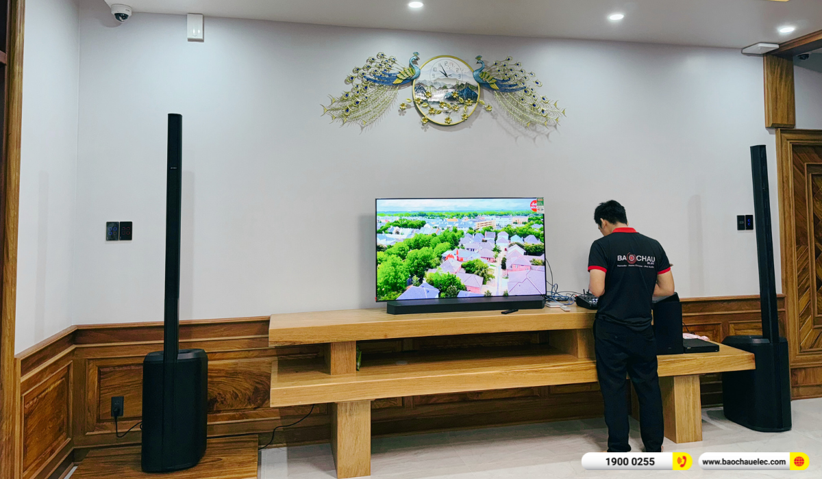 Lắp đặt dàn karaoke di động Bose hơn 136tr cho anh Tịnh tại Đà Nẵng