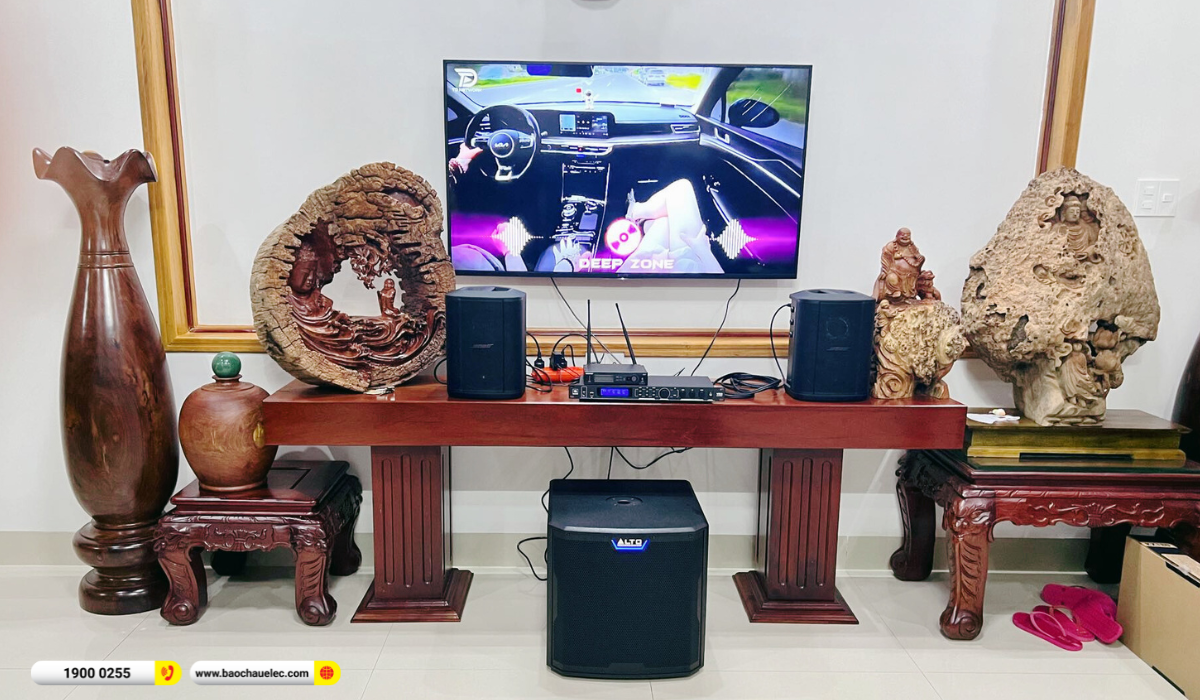 Lắp đặt dàn karaoke di động Bose hơn 38tr cho anh Trung tại Buôn Ma Thuật