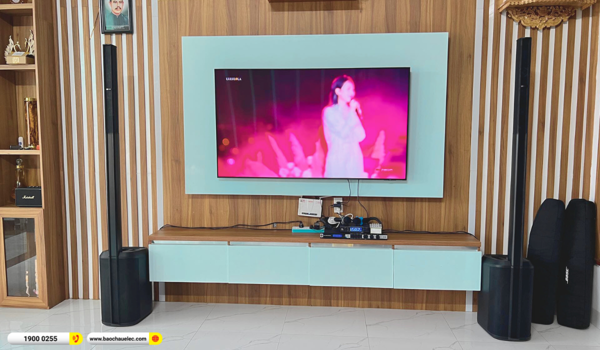 Lắp đặt dàn karaoke di động Bose gần 80tr cho anh Phú tại Buôn Ma Thuật