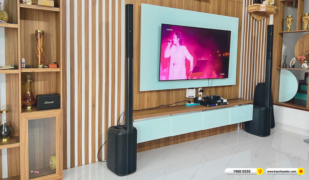 Lắp đặt dàn karaoke di động Bose gần 80tr cho anh Phú tại Buôn Ma Thuật