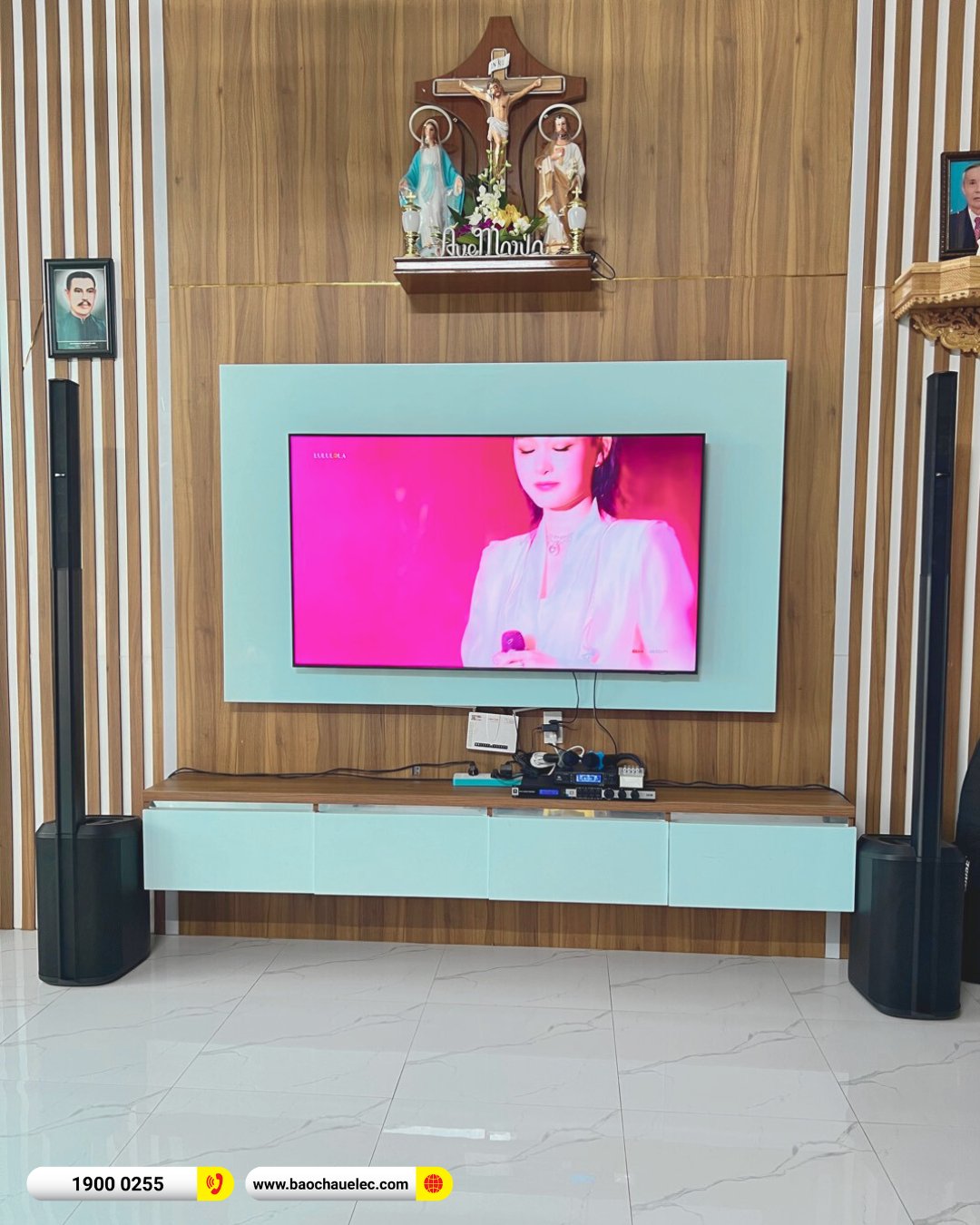 Lắp đặt dàn karaoke di động Bose gần 80tr cho anh Phú tại Buôn Ma Thuật