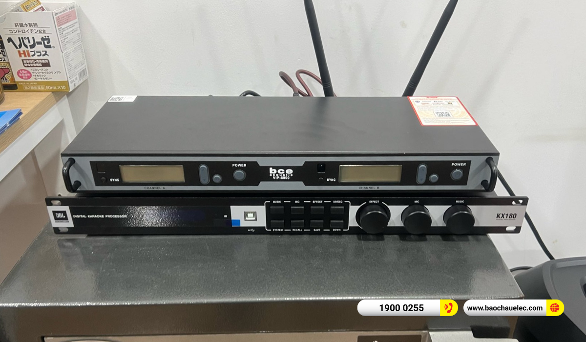 Lắp đặt dàn karaoke di động Bose hơn 49tr cho anh Cảnh tại Gò Vấp