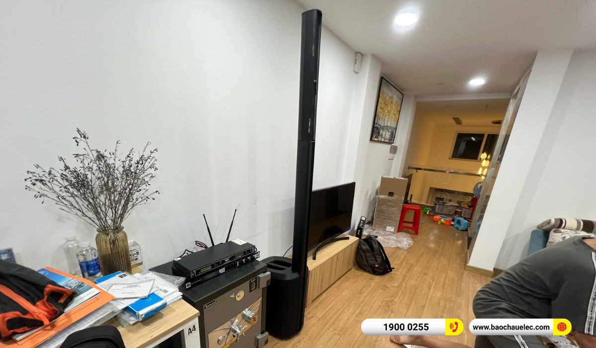 Lắp đặt dàn karaoke di động Bose hơn 49tr cho anh Cảnh tại Gò Vấp