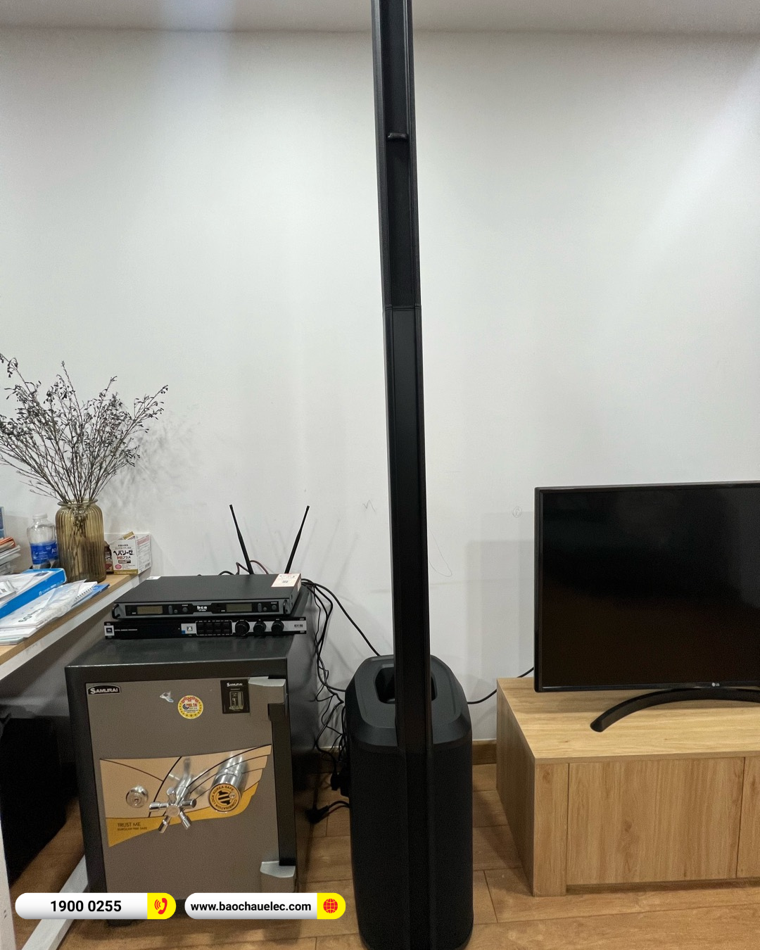 Lắp đặt dàn karaoke di động Bose hơn 49tr cho anh Cảnh tại Gò Vấp