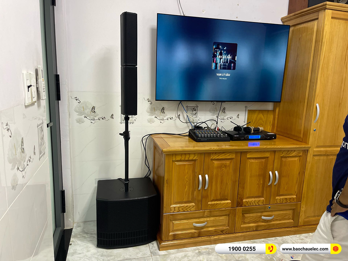 Lắp đặt dàn karaoke di động dBTechnologies cho anh Hải tại Đồng Nai 