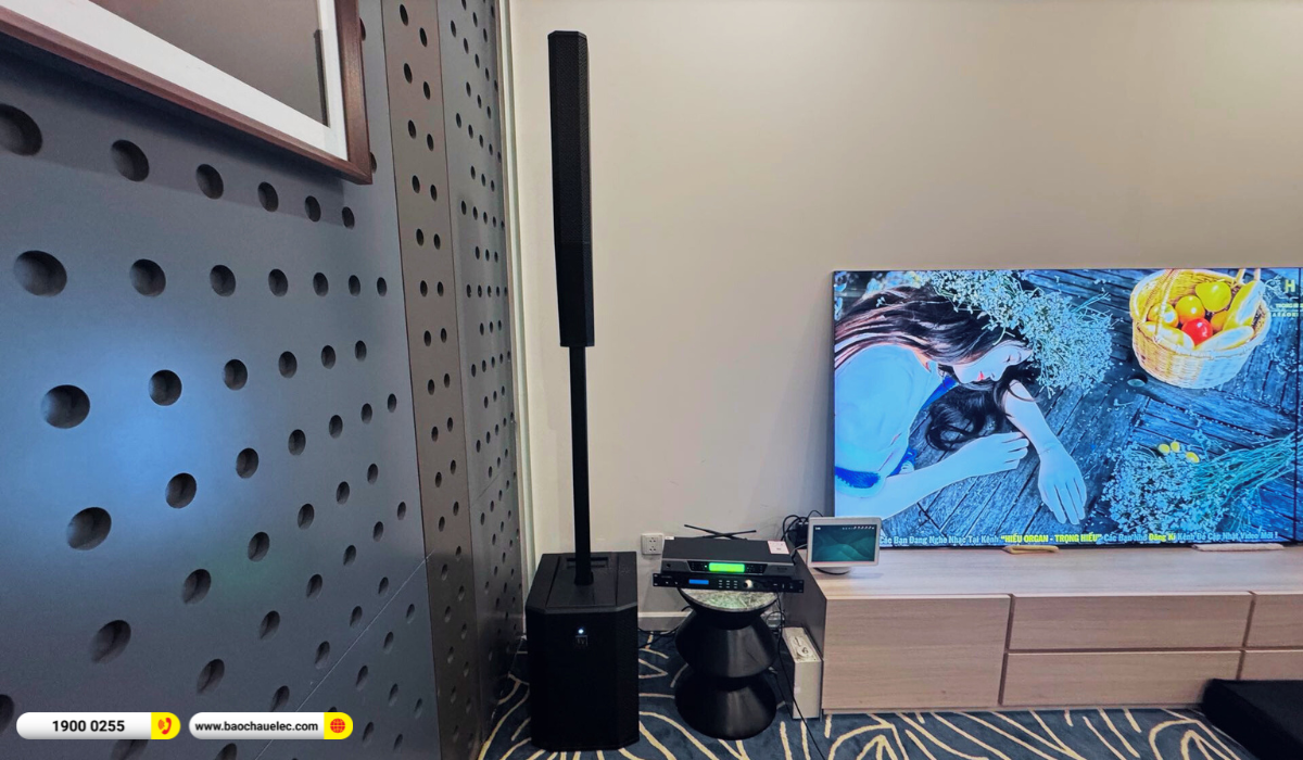 Lắp đặt dàn karaoke di động Electro Voice hơn 70tr cho chị Trang tại TP HCM