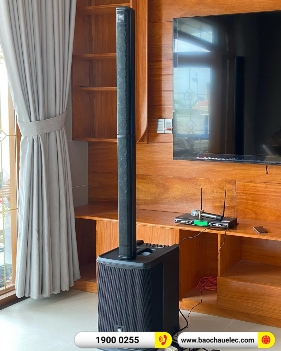 Lắp đặt dàn karaoke di động JBL hơn 42tr cho anh Bảo tại Đồng Nai