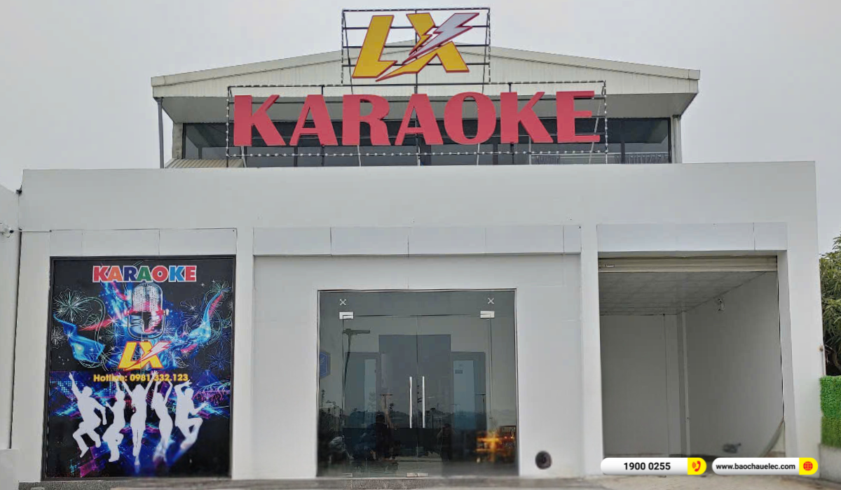 Lắp đặt 4 phòng hát kinh doanh BIK cho quán LX Karaoke tại Thanh Hóa