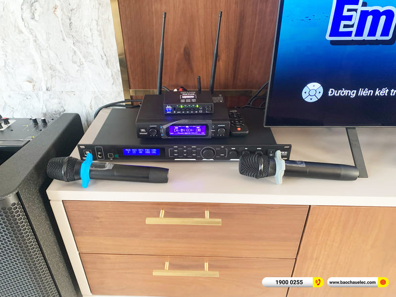 Lắp đặt dàn karaoke di động Yamaha hơn 84tr cho anh Khoa ở Bình Phước