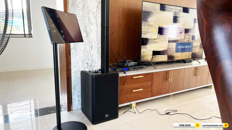 Lắp đặt dàn karaoke di động Yamaha hơn 84tr cho anh Khoa ở Bình Phước