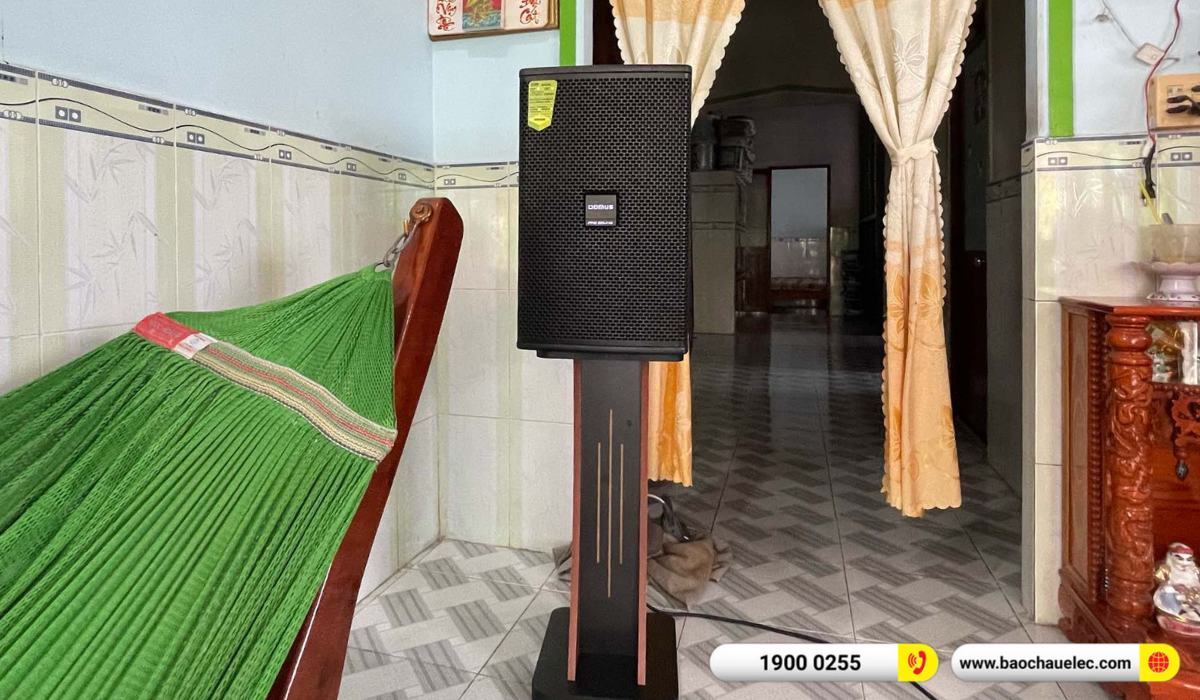 Lắp đặt dàn karaoke Domus hơn 28tr cho anh Hóa tại Hậu Giang