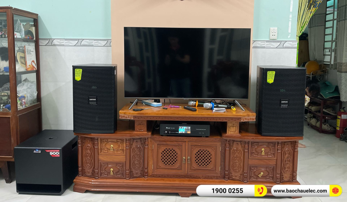 Lắp đặt dàn karaoke Domus hơn 31tr cho anh Minh tại Đồng Nai