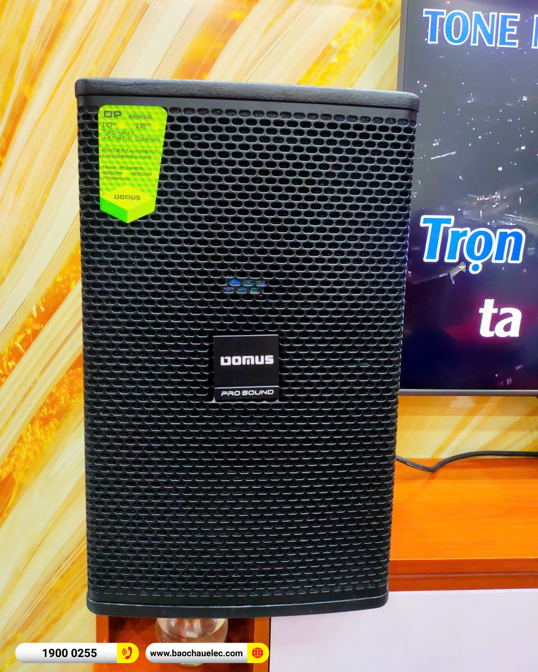 Lắp đặt dàn karaoke Domus gần 22tr cho anh Thơ tại Bắc Giang
