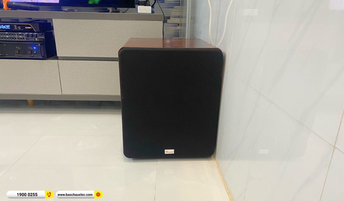 Lắp đặt dàn karaoke Domus hơn 32tr cho chị Vy tại TP HCM