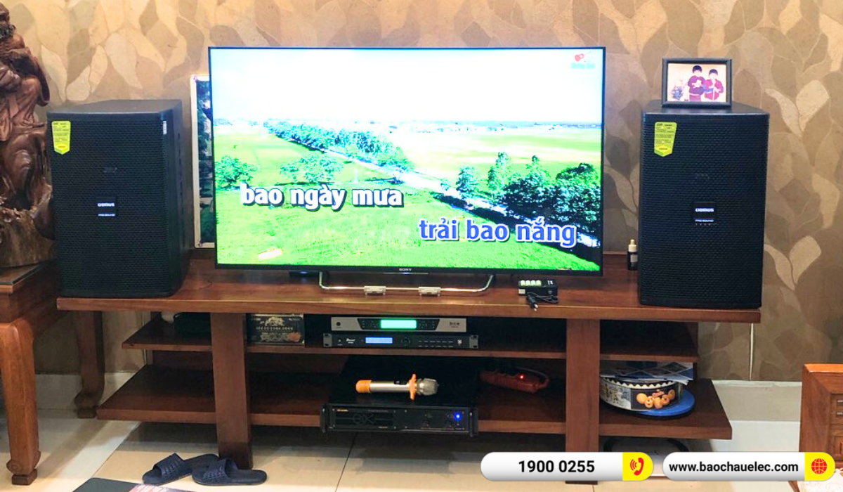 Lắp đặt dàn karaoke Domus hơn 30tr cho cô Vui tại Hà Nội