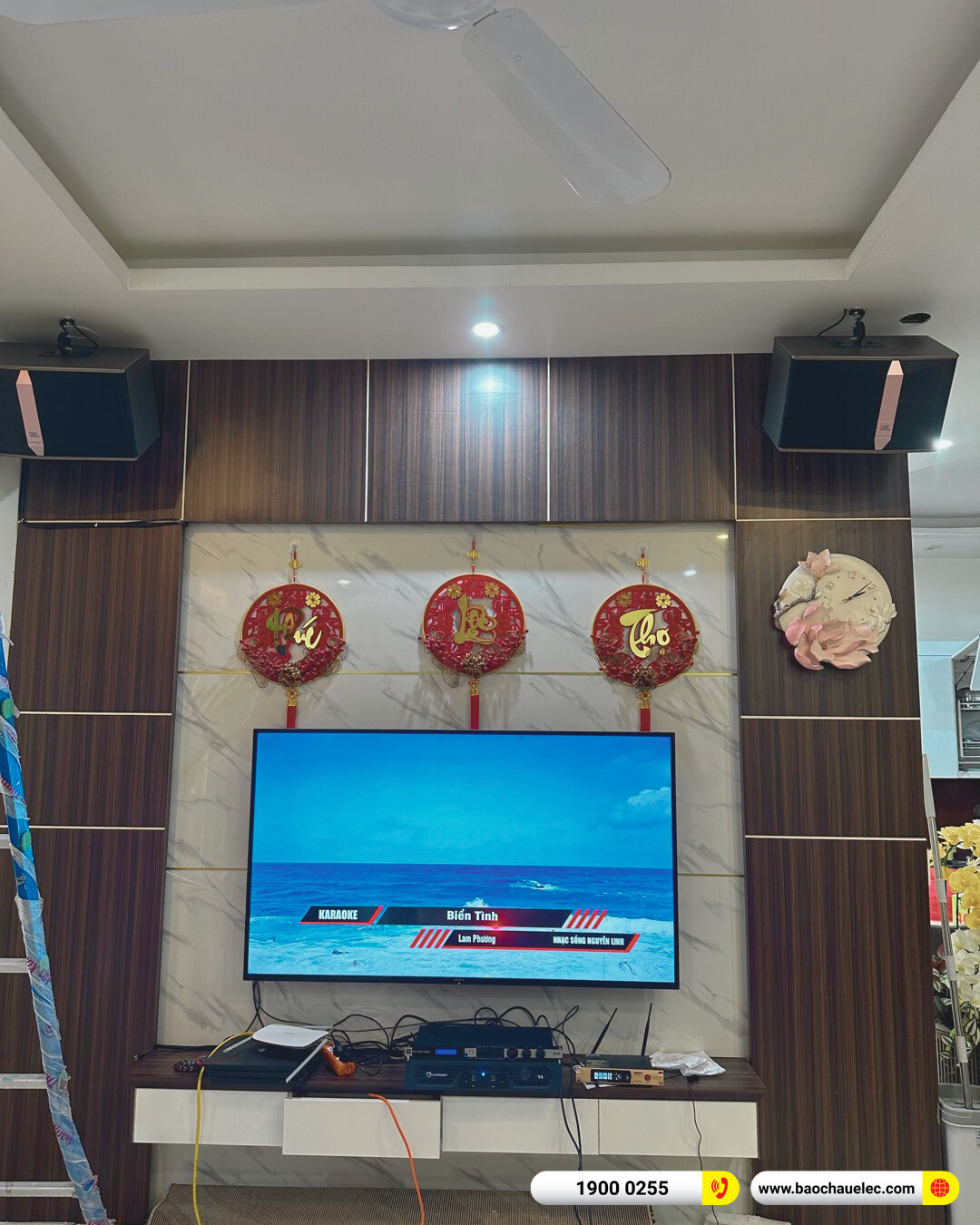 Lắp đặt dàn karaoke JBL hơn 34tr cho anh Đại tại Hà Nội