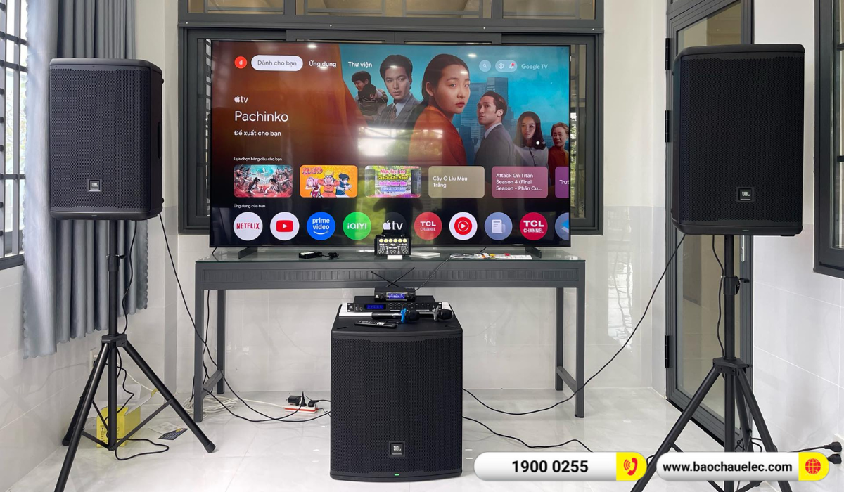 Lắp đặt dàn karaoke JBL hơn 70tr cho anh Đạt tại An Giang