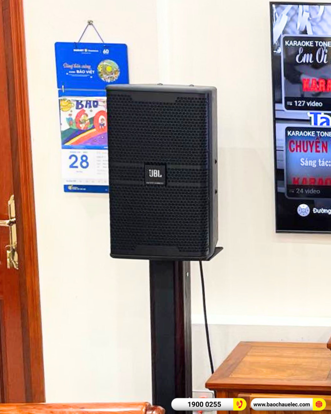 Lắp đặt dàn karaoke JBL hơn 69tr cho anh Đoàn tại Hải Dương