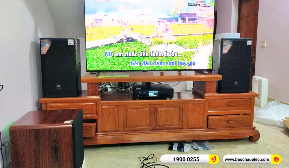 Lắp đặt dàn karaoke JBL hơn 43tr cho anh Hiếu tại Bắc Ninh