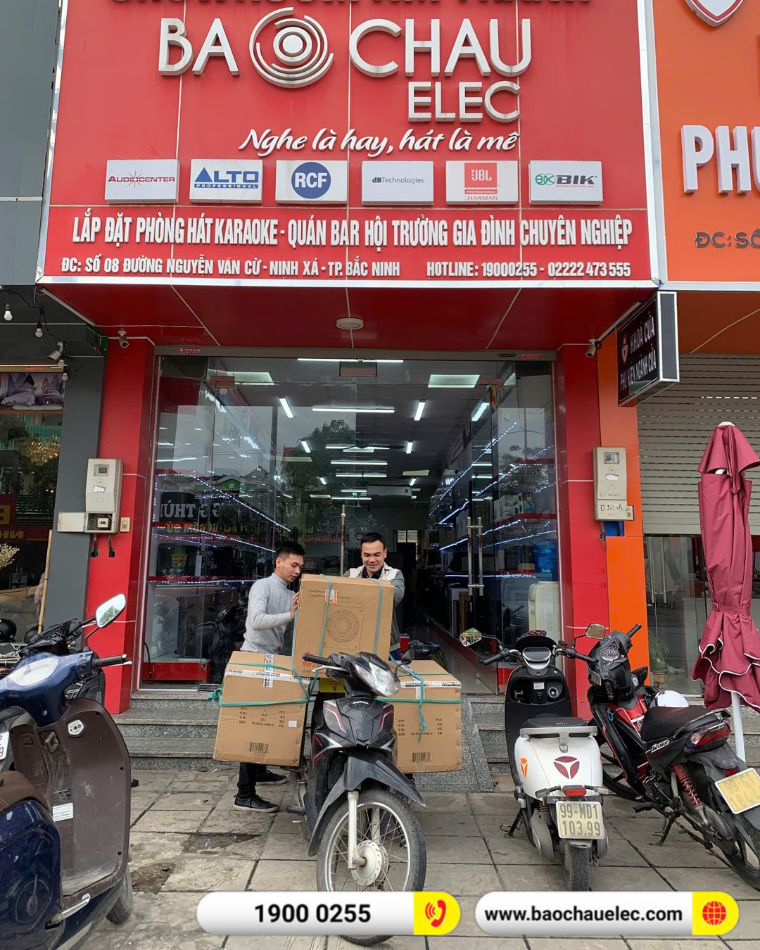 Lắp đặt dàn karaoke JBL hơn 27tr cho anh Hưng tại Bắc Giang