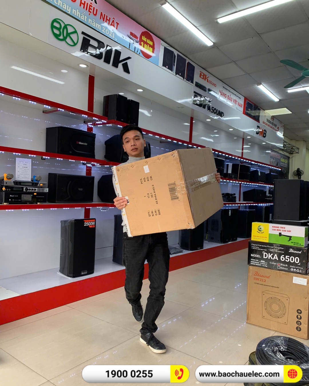 Lắp đặt dàn karaoke JBL hơn 27tr cho anh Hưng tại Bắc Giang