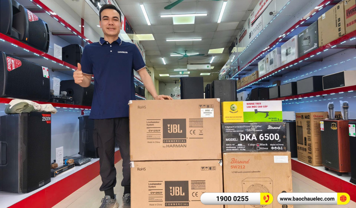 Lắp đặt dàn karaoke JBL hơn 27tr cho anh Hưng tại Bắc Giang