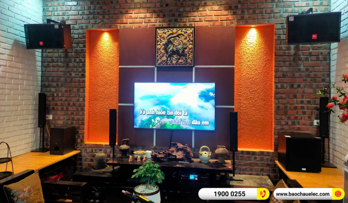Lắp đặt dàn karaoke JBL hơn 27tr cho anh Hưng tại Bắc Giang