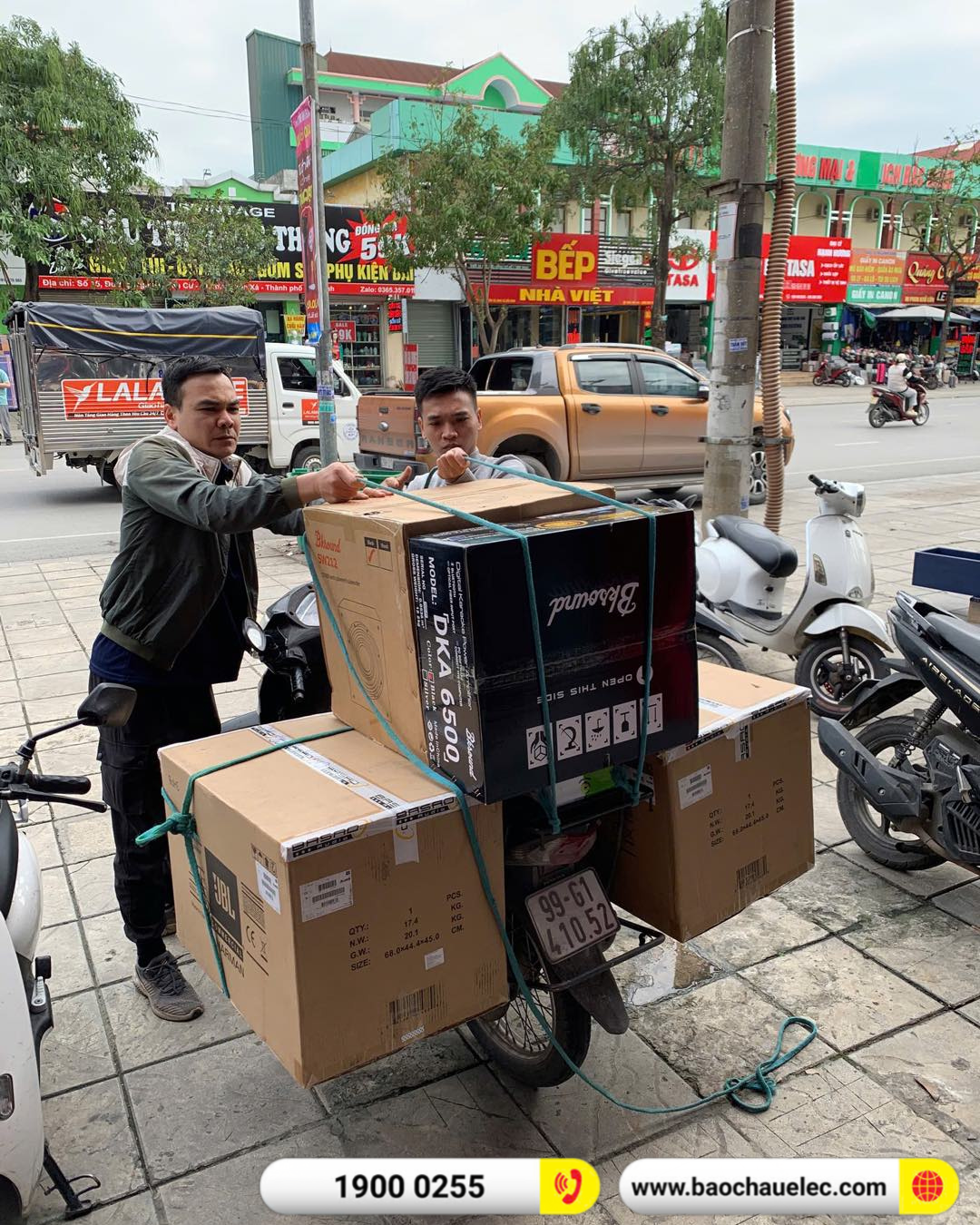 Lắp đặt dàn karaoke JBL hơn 27tr cho anh Hưng tại Bắc Giang