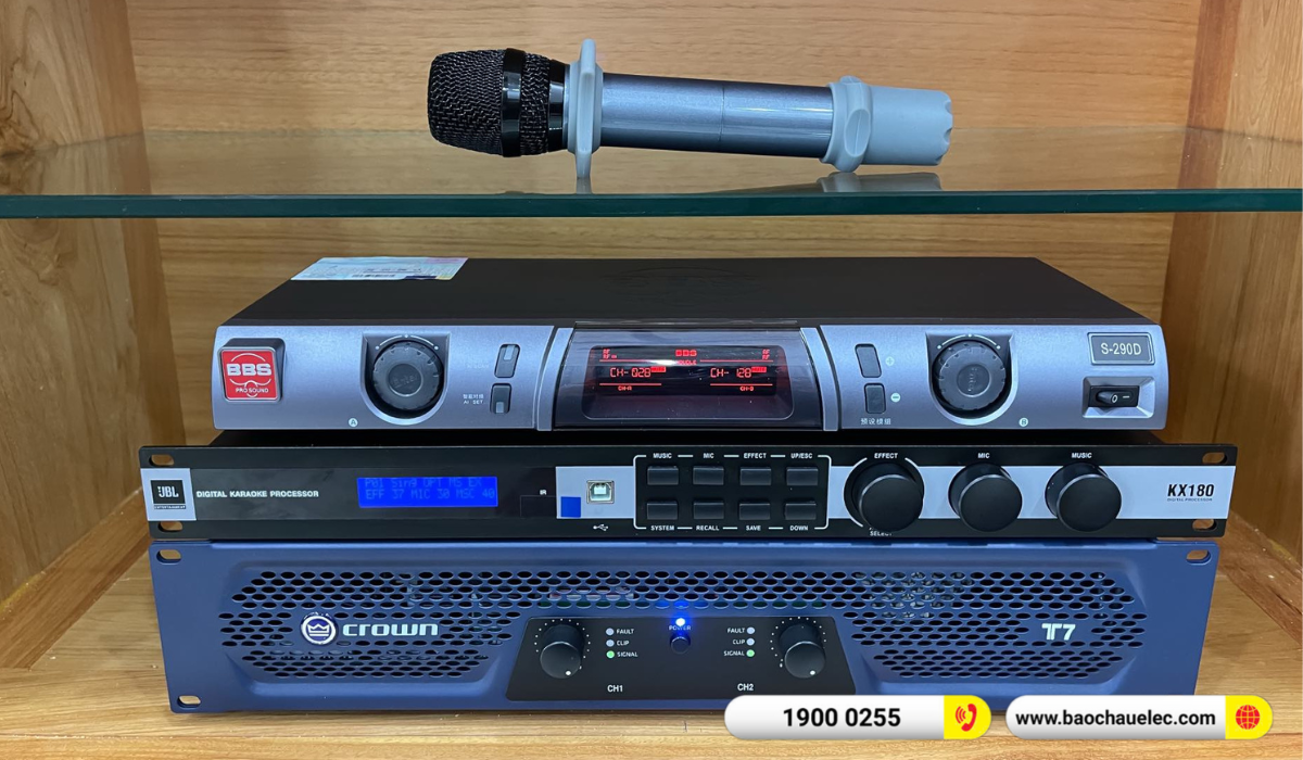 Lắp đặt dàn karaoke JBL hơn 79tr cho anh Hưng tại Bình Dương