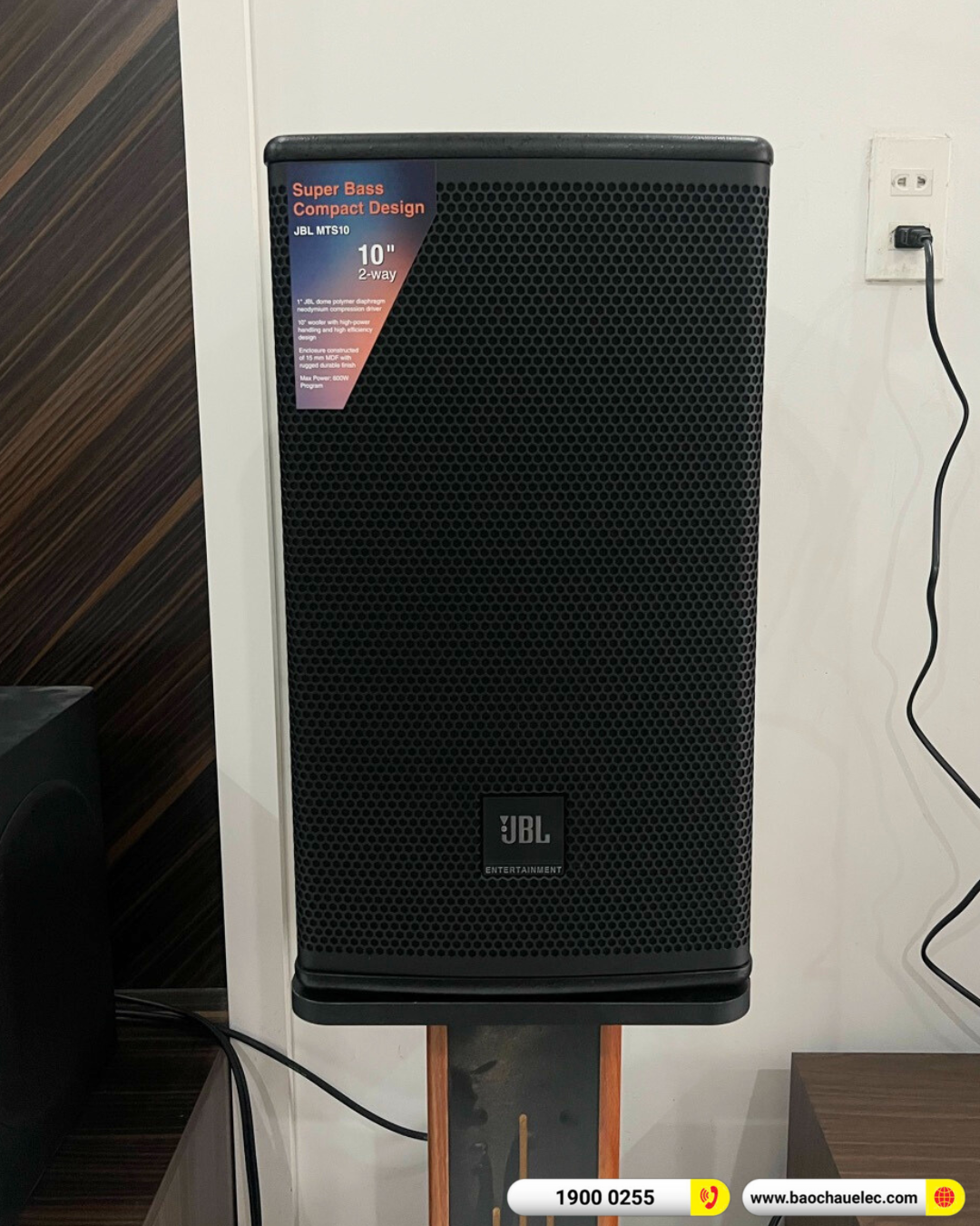 Lắp đặt dàn karaoke JBL hơn 37tr cho anh Huy tại Hải Phòng