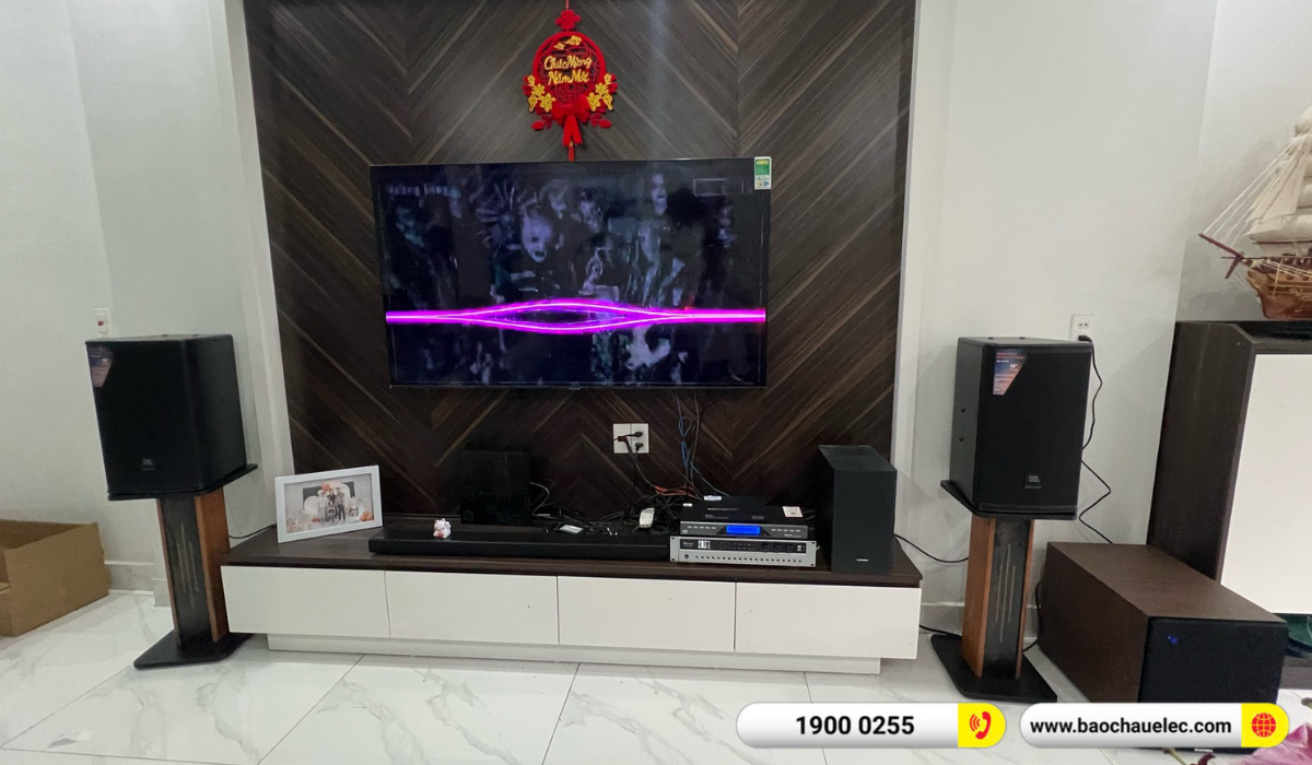 Lắp đặt dàn karaoke JBL hơn 37tr cho anh Huy tại Hải Phòng