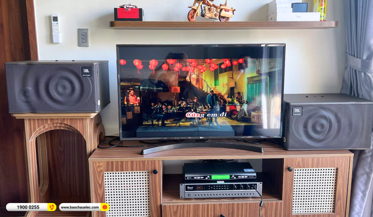 Lắp đặt dàn karaoke JBL hơn 20tr cho anh Linh tại Long An