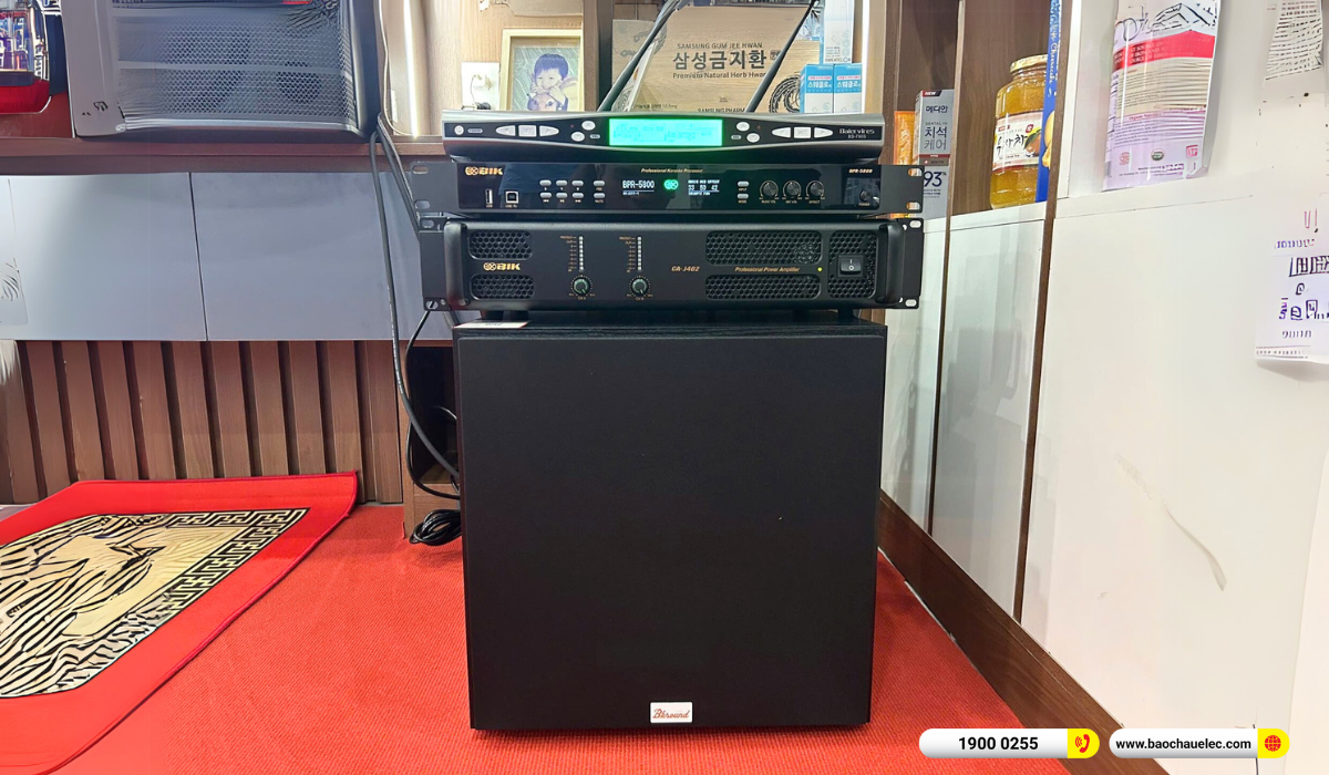 Lắp đặt dàn karaoke JBL hơn 35tr cho anh Long tại Thái Nguyên