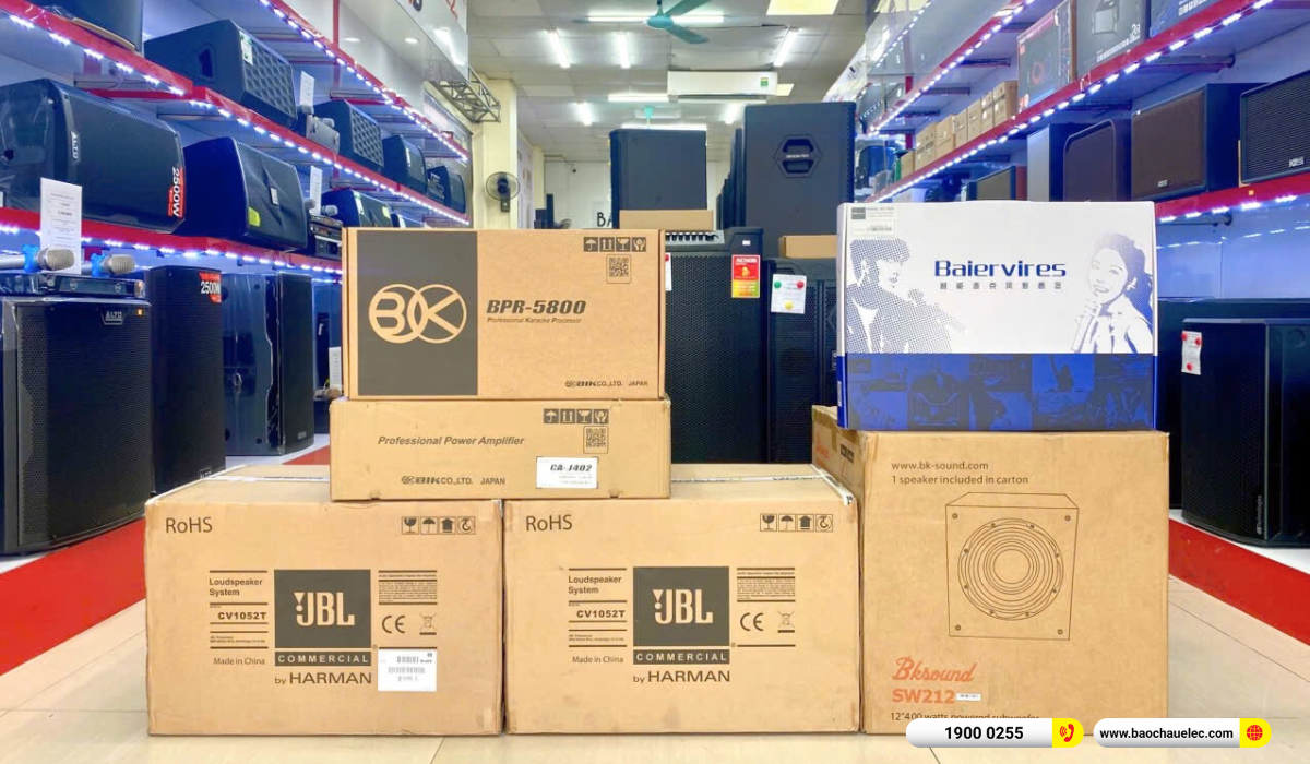 Lắp đặt dàn karaoke JBL hơn 35tr cho anh Long tại Thái Nguyên
