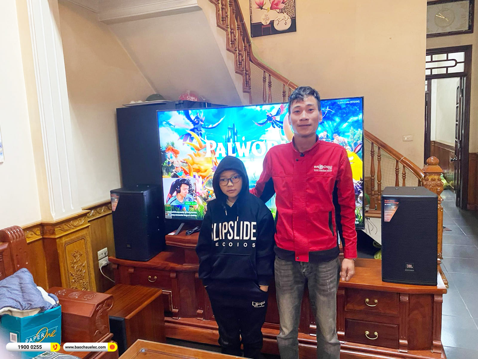 Lắp đặt dàn karaoke JBL hơn 36tr cho anh Lương ở Thanh Hóa