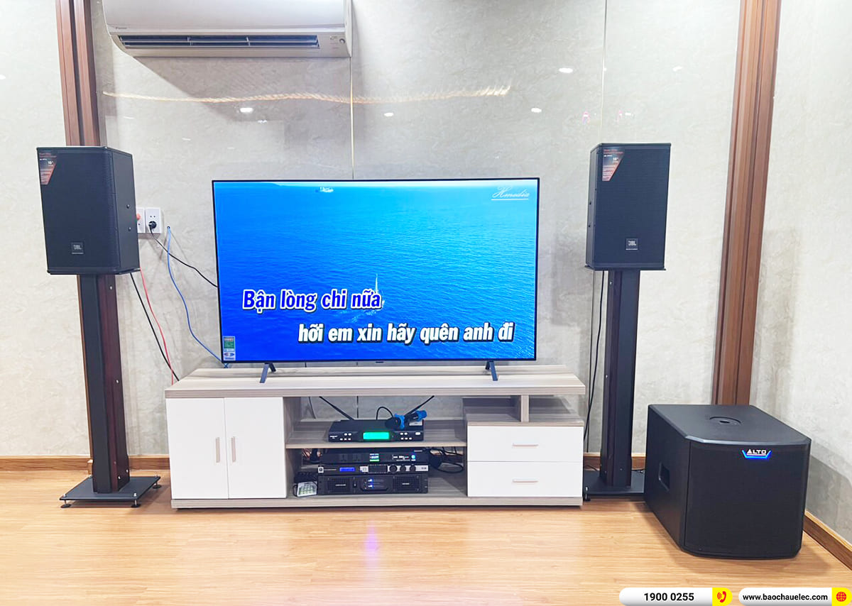 Lắp đặt dàn karaoke JBL gần 62tr cho anh Lưu ở TPHCM