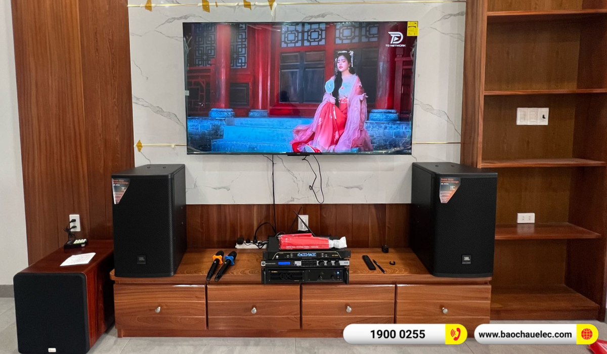 Lắp đặt dàn karaoke JBL hơn 50tr cho anh Mạnh tại Hải Phòng