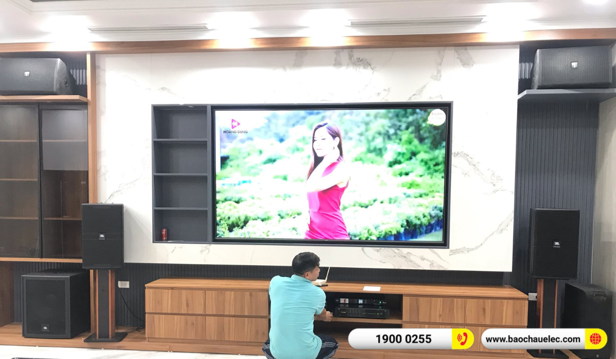 Lắp đặt dàn karaoke JBL hơn 71tr cho anh Minh tại Nam Định