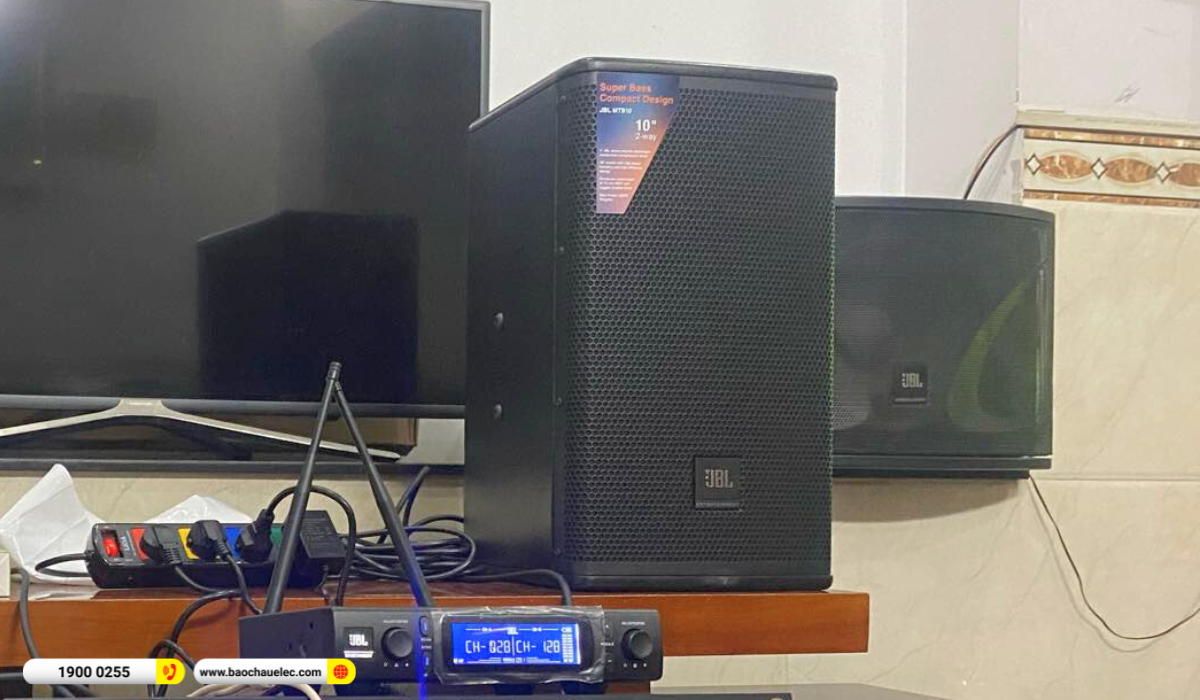 Lắp đặt dàn karaoke JBL hơn 65tr cho anh Ngân tại TP HCM