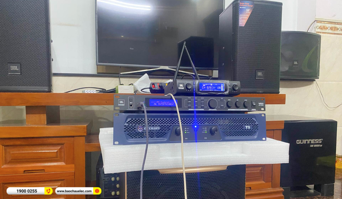 Lắp đặt dàn karaoke JBL hơn 65tr cho anh Ngân tại TP HCM