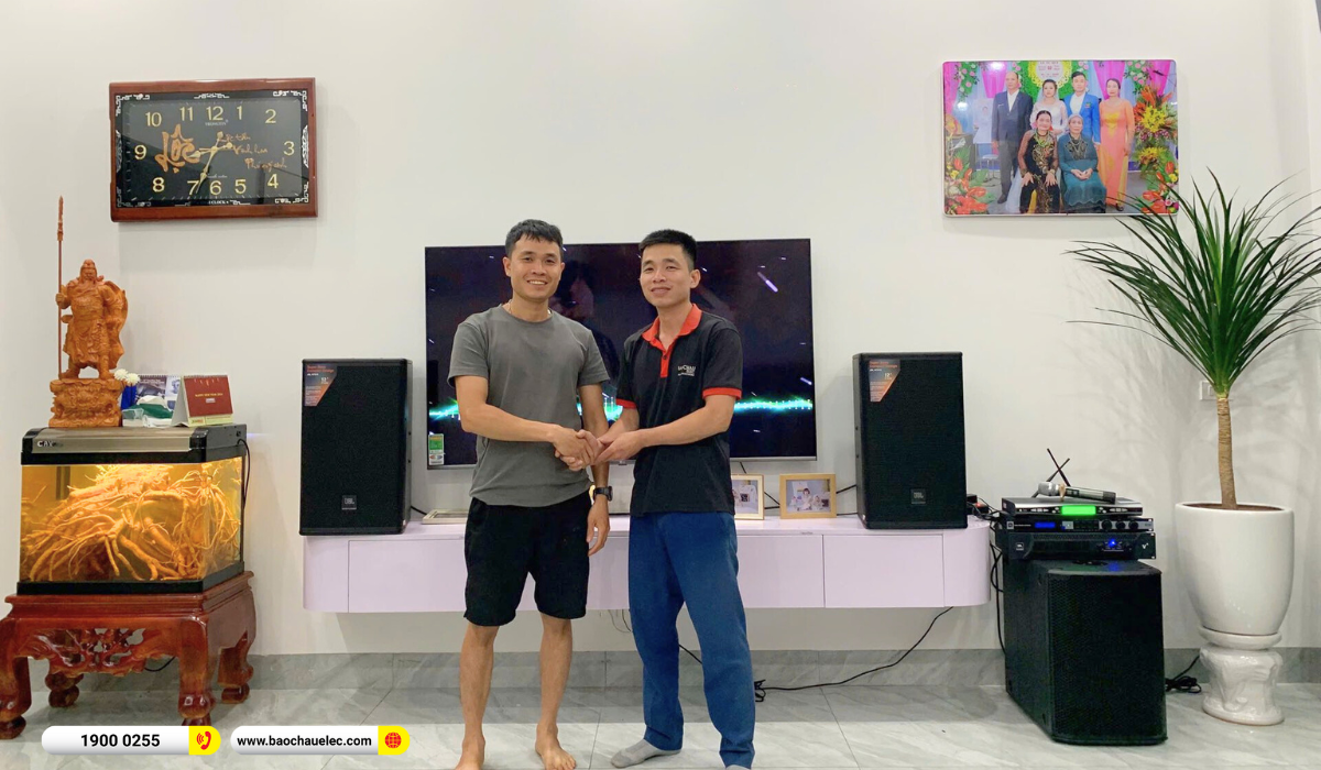 Lắp đặt dàn karaoke JBL gần 74tr cho anh Ngọc tại Bắc Giang