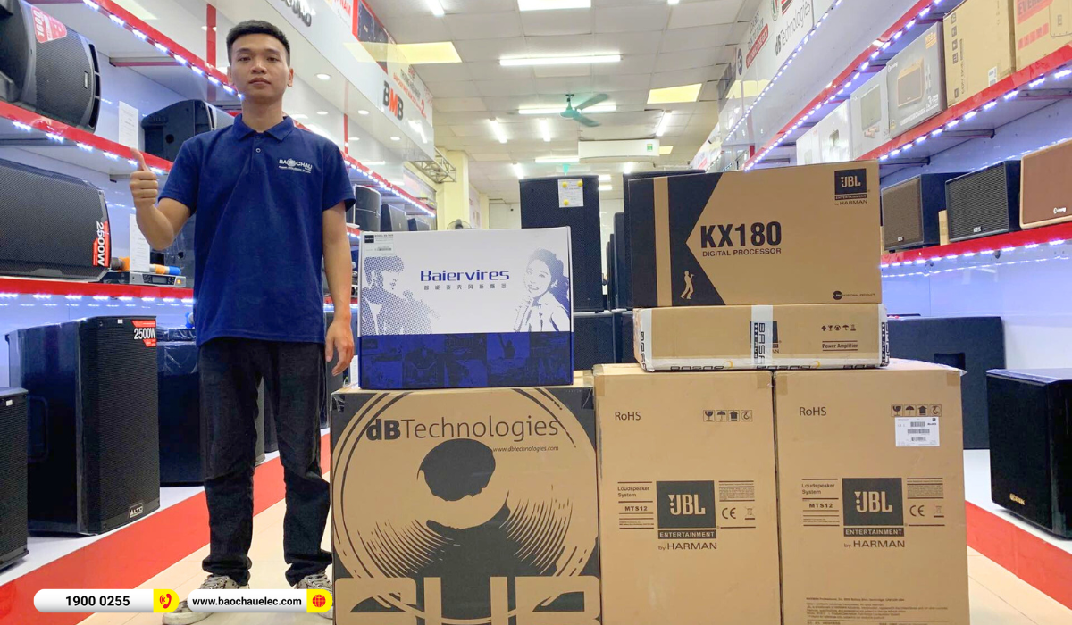Lắp đặt dàn karaoke JBL gần 74tr cho anh Ngọc tại Bắc Giang