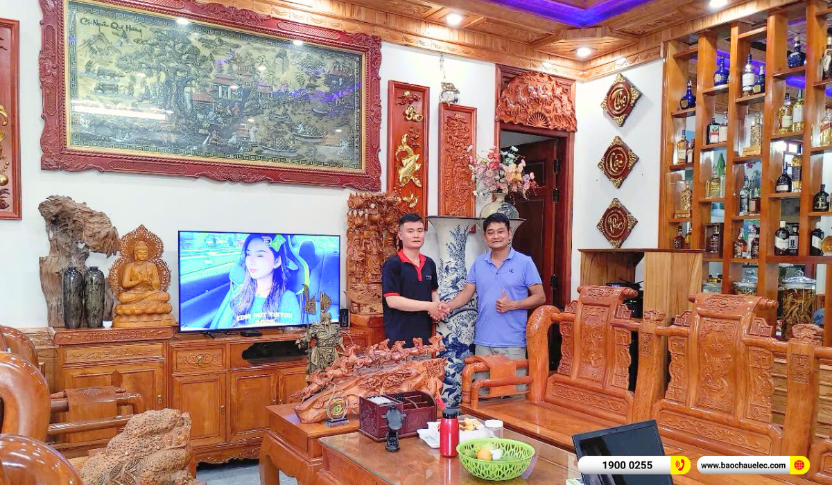 Lắp đặt dàn karaoke JBL hơn 81tr cho anh Phượng tại Thanh Hóa