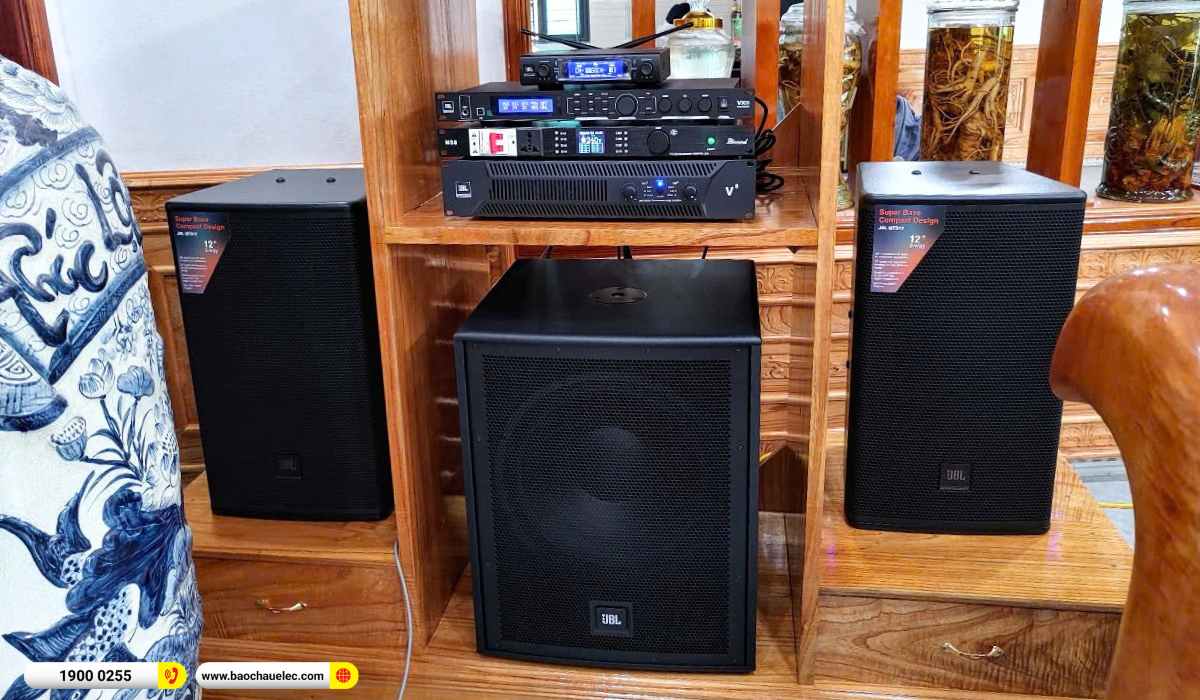Lắp đặt dàn karaoke JBL hơn 81tr cho anh Phượng tại Thanh Hóa