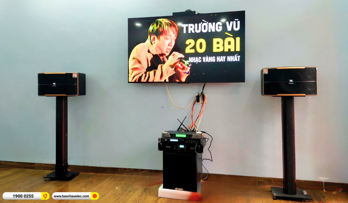 Lắp đặt dàn karaoke JBL gần 42tr cho anh Sơn tại Bắc Ninh