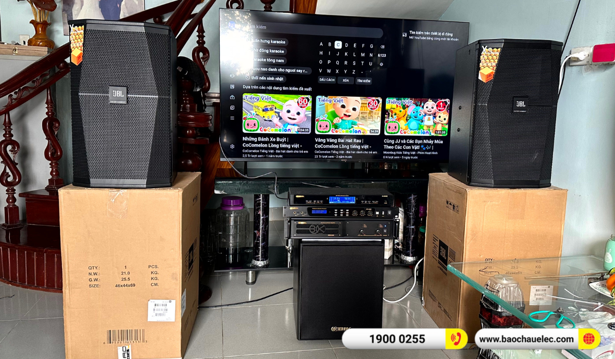 Lắp đặt dàn karaoke JBL hơn 63tr cho anh Sơn tại Hà Nam