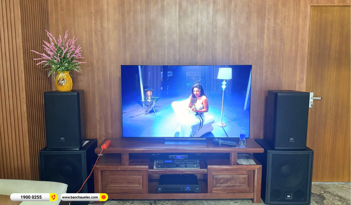 Lắp đặt dàn karaoke JBL gần 80tr cho anh Thái tại Đà Nẵng